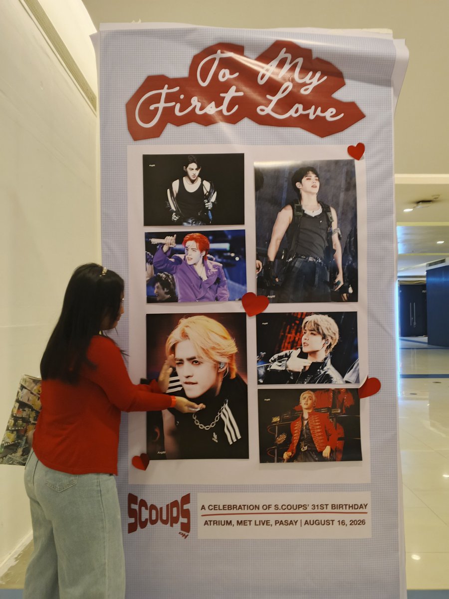 simpfor_cheol's tweet photo. My first S.Coups event I attended and it already feels so special 🥹🎂🍒💗 Thankyou so much for making my fan girl heart happy 🫶😘

#SCOUPS_FirstLove https://t.co/UlYupMryAY