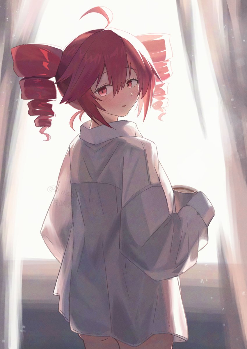zozozo_sub's tweet photo. 「おはよう、マスター」 https://t.co/ArAobD3R1m
