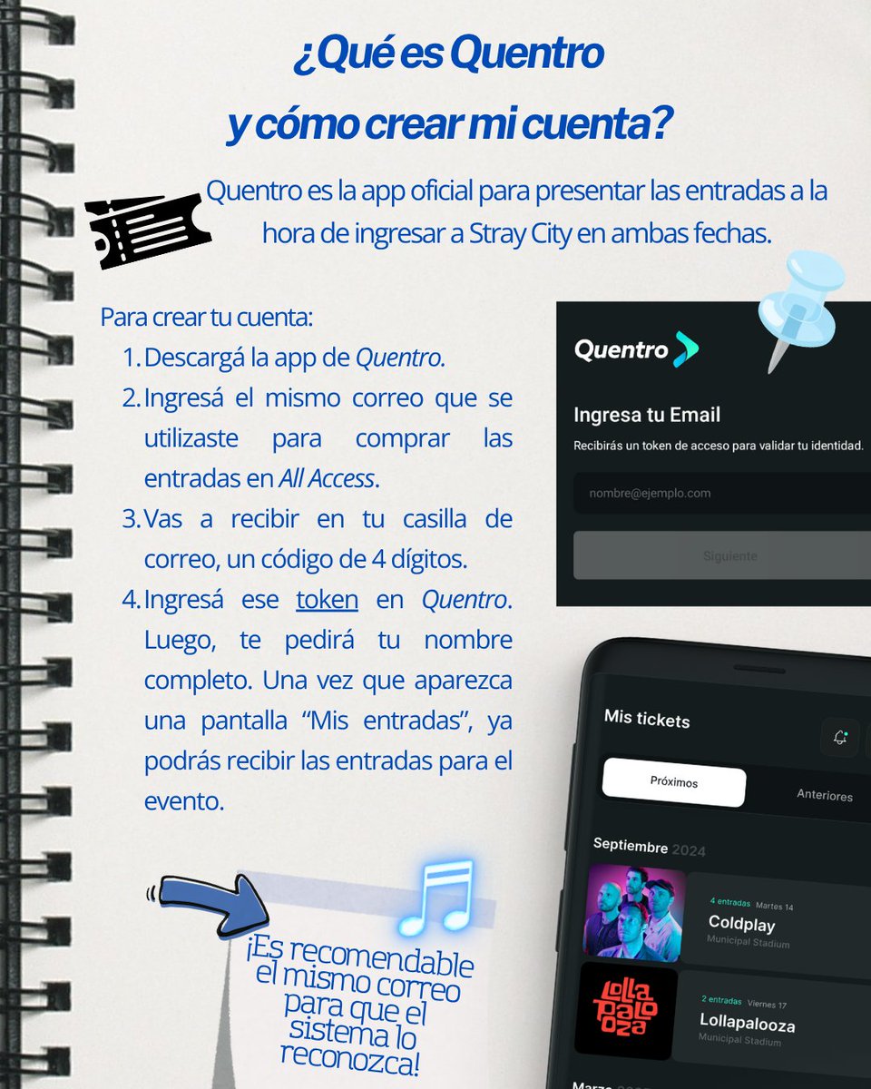 cordobinnie's tweet photo. GUÍA PARA TRANSFERIR LAS ENTRADAS DE STRAYCITY DE ALL ACCESS A QUENTRO 🇦🇷

les dejo las fotos y abajo el link al canal de difusión de @SKZCordoba donde esta todo bien detallado! yo misma probé hacer los pasos de la guía y HABEMUS ENTRADAS MUCHACHAS así que vayan con confianza ah https://t.co/qMFCcFLJJM