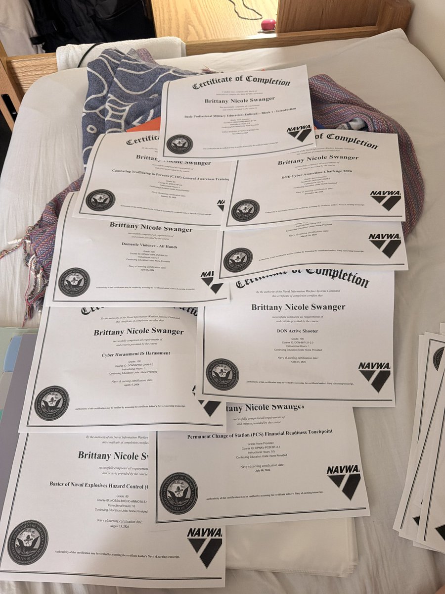 mopar_momma's tweet photo. I’m gonna need y’all to clap and clap really loud, my princess graduates A School on Wednesday! 

Sailor, I’m so proud of all you’ve accomplished and look forward to seeing where this journey takes you! Conscious as the stars above…. 
@sharkgnaws #Navy https://t.co/hzhUv18b2Q