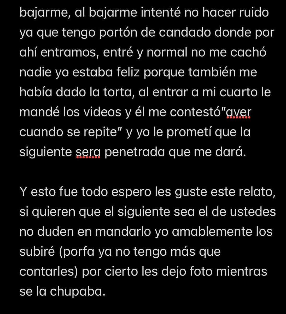 relatosyconf's tweet photo. Parte 2 y foto donde se la chupo https://t.co/WdPprj8ljq
