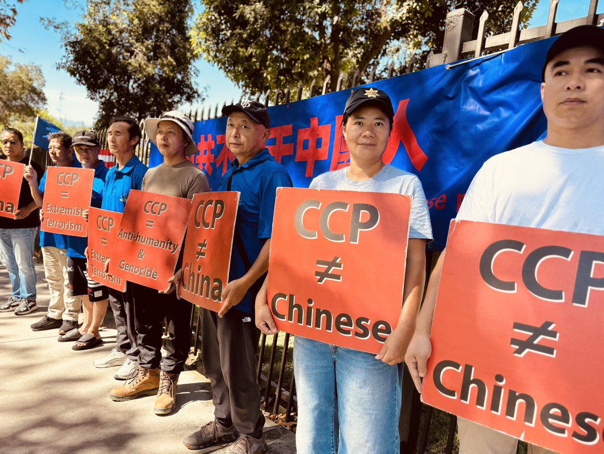 chen88888899's tweet photo. 美国洛杉矶天成农场2026年8月16日灭共活动 https://t.co/ht5k7f90qE