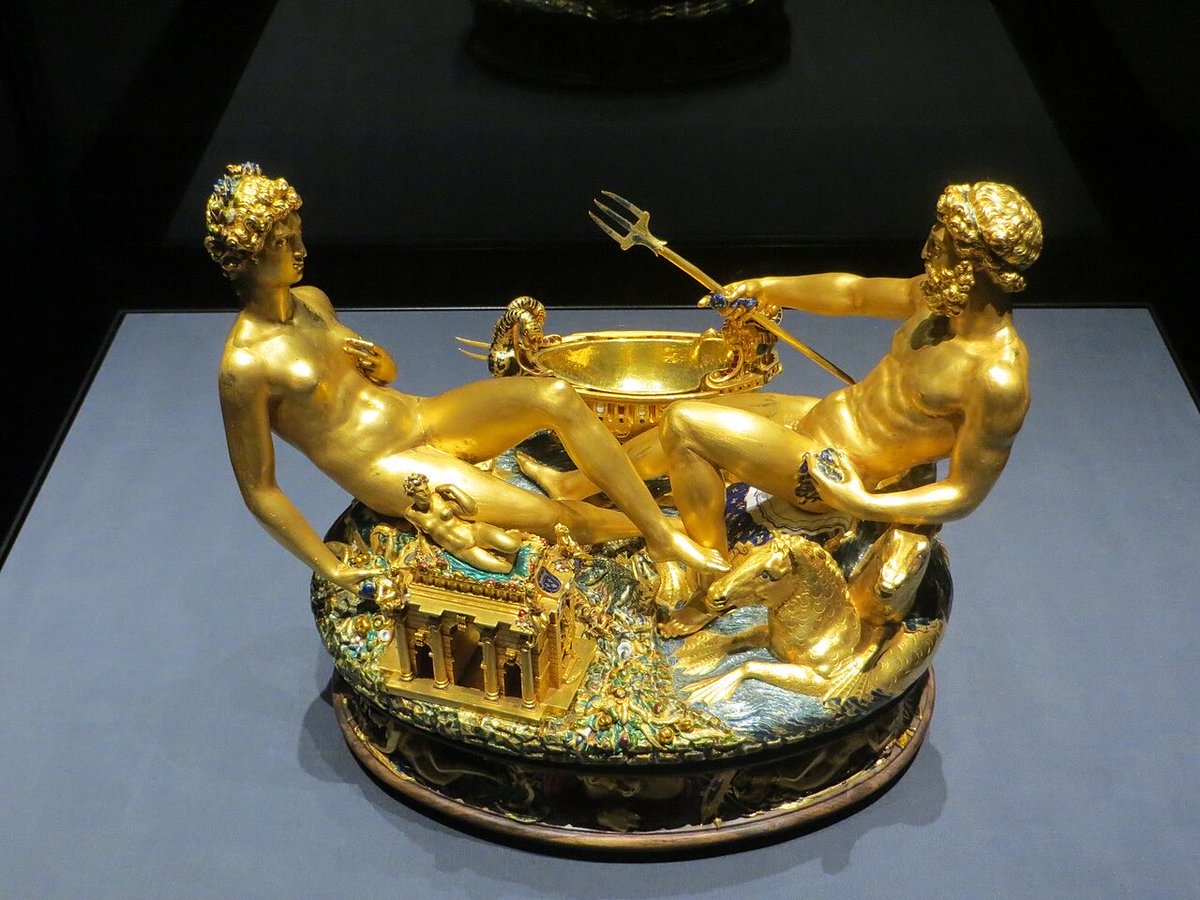 rwpeterson's tweet photo. @eigenrobot i’ve seen his Saliera quite a few times, it’s in what is essentially the habsburg QVC wing of the art museum in vienna https://t.co/rnTmxKqPWz
