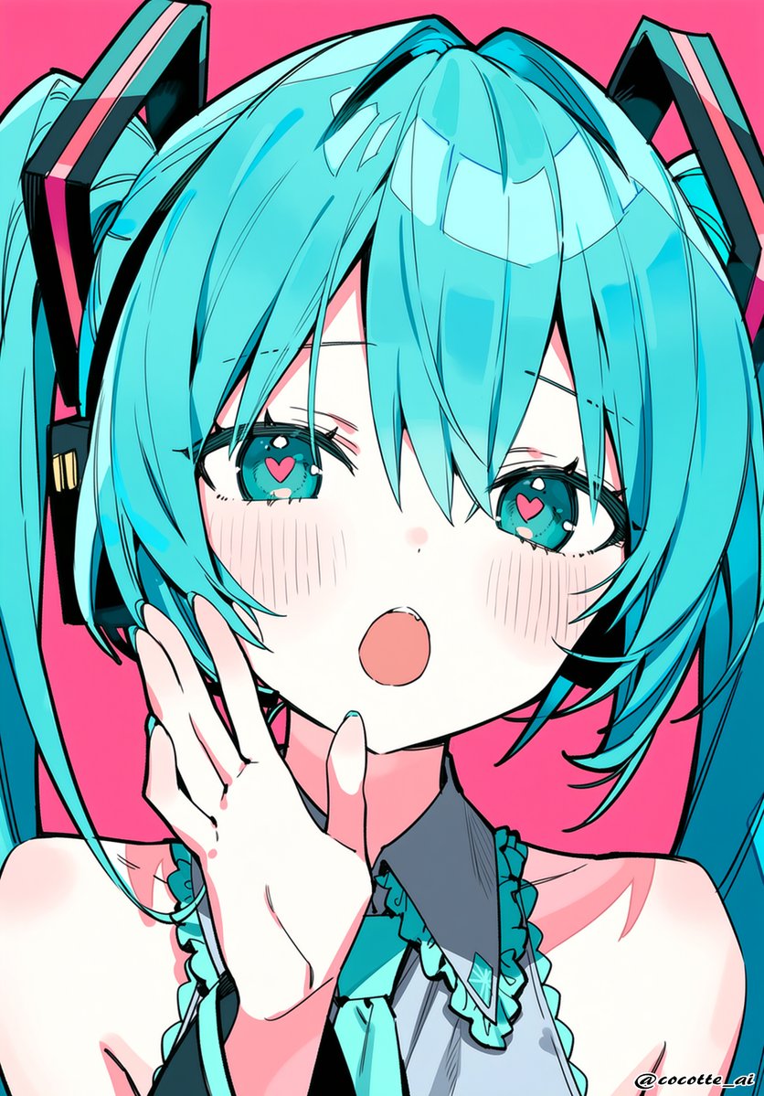 cocotte_ai's tweet photo. #初音ミク　ひそひそ…💗 https://t.co/5V42Gv2NDg