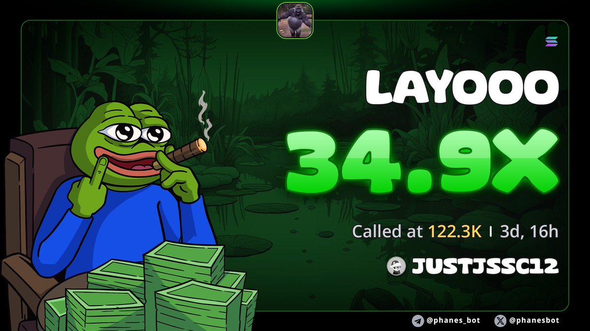 Jexxx1292's tweet photo. Another one #LAYOOO

9sfCHMLWSVy6MD6zr7pR1gD3qbT7C6K1E3dMf2ZBpump https://t.co/y6nvvhZP6G