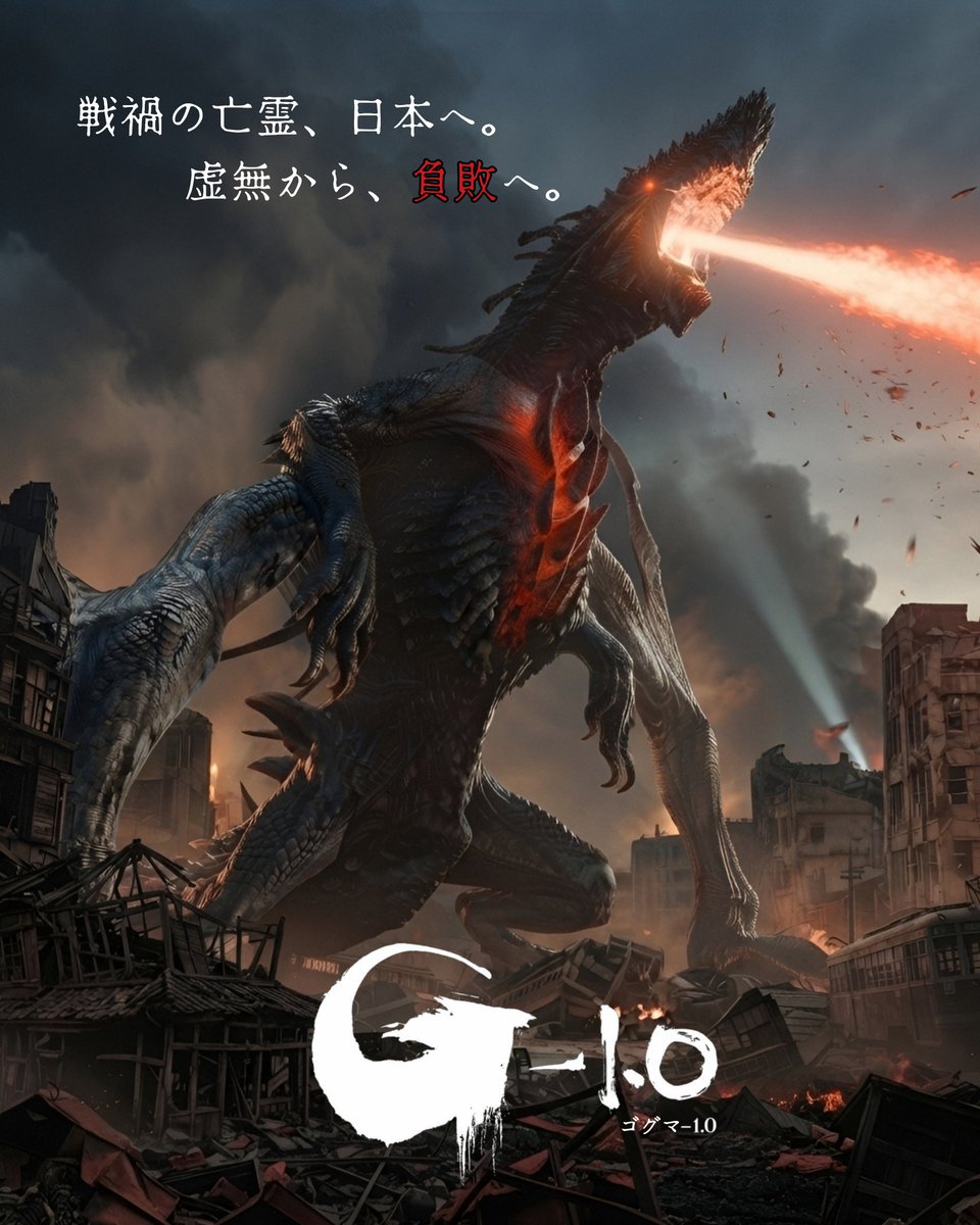 Fumimin_Eririn's tweet photo. ゴグマ -1.0
GOGMA MINUS ONE

 #モンスターハンターワイルズ
 #ゴグマジオス
 #ゴジラ https://t.co/G2ztqC8O78