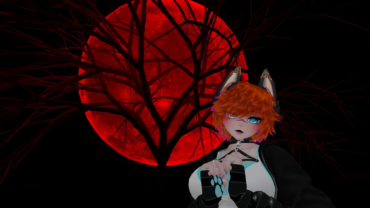 Nyxie_Lunaire's tweet photo. Does anybody like the moon, I love seeing it in irl or VR it so beautiful. https://t.co/q5dDBNn1Q5
