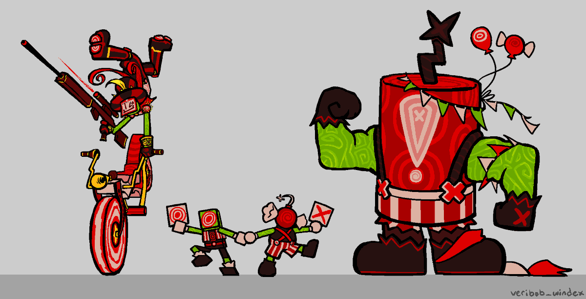 veribob_windex's tweet photo. funk1d gets special treatment where the rest of his troupe is drawn too why not (slight redesigns on them!)

Troupe FunK1d, JOIN TODAY!

(alt form sc2 bosses at someee poiiintt....))

#thebattlebricks https://t.co/4tF14a6bjh