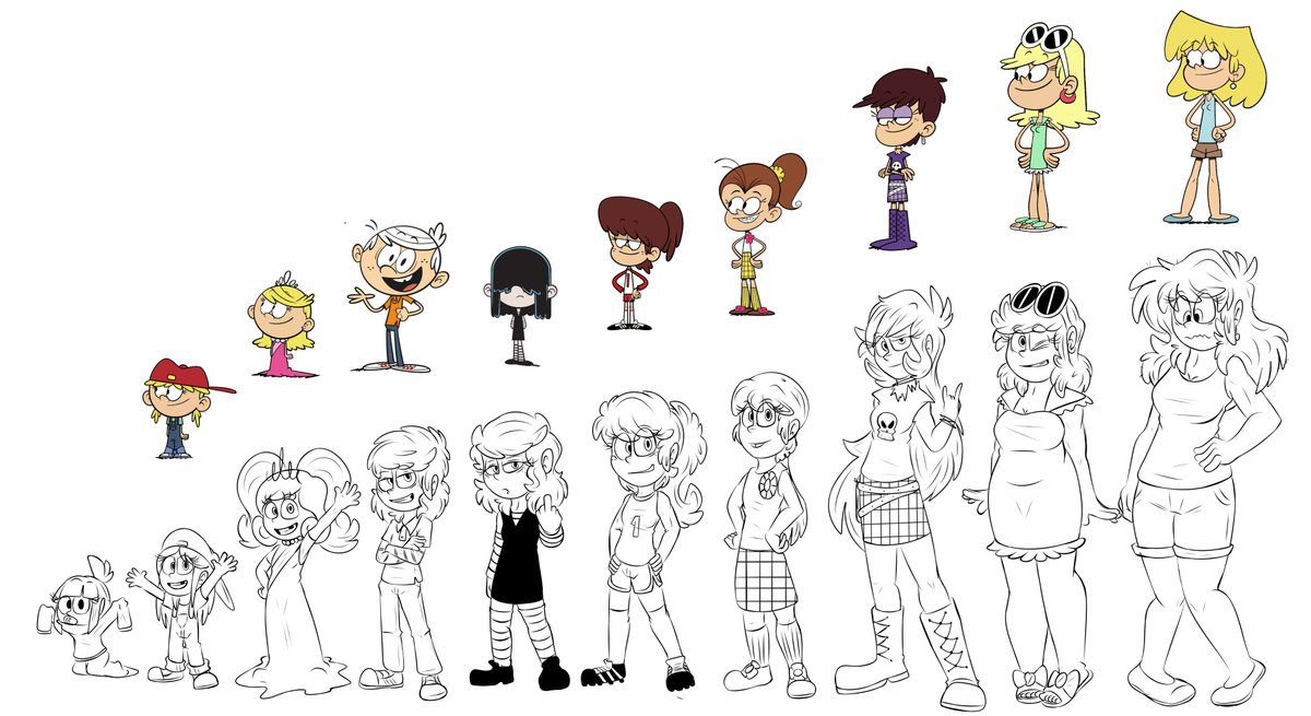 jhon_rockstar6's tweet photo. Hola espero les guste la idea que tuve que la verdad no se porque nadie más lo había echo a Los #sinkids con la ropa de sus padres espero les guste.
El primer dibujo pues pertenece a @patanu12
El resto si son mios.
#lululoud #lizyloud #leialoud #lemyloud #lupaloud #lacyloud https://t.co/AWqXtaPFdk