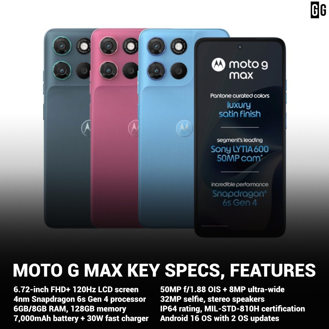 GIZGUIDEPH's tweet photo. Here are the highlights of the Moto G Max.

Check the comment section below for more info. ⬇️⬇️⬇️

#GIZGUIDEPH #Motorola https://t.co/sYO5Rp6C9V
