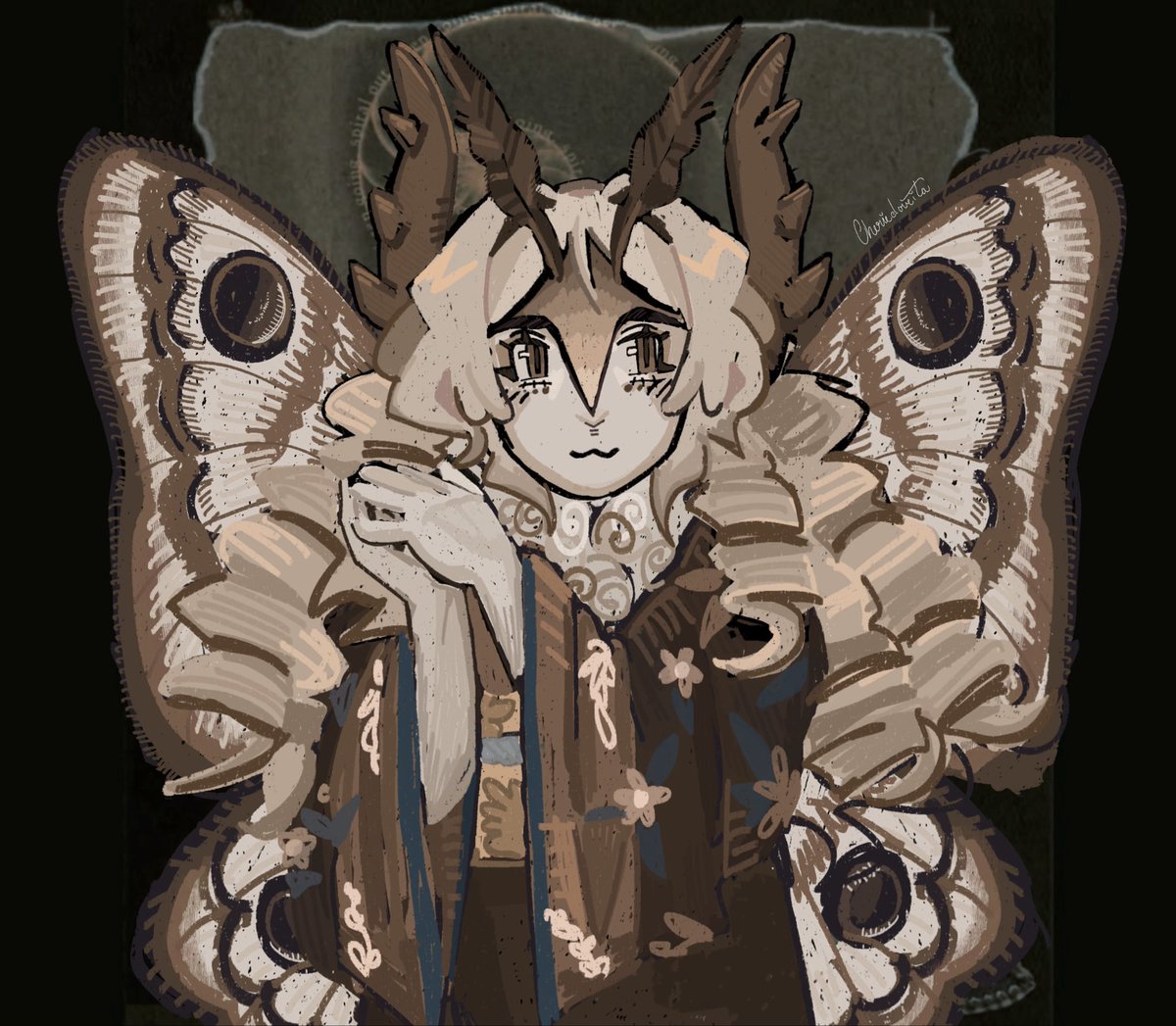 cheriedoveita's tweet photo. my friend requested mothstaff #phighting https://t.co/PLQDcZCWiQ