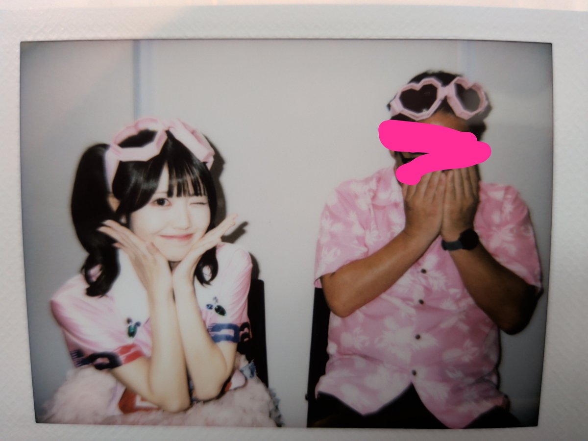 チェキ 窪田七海ちゃん お題「カメラにアピール」 安定のかわいさで