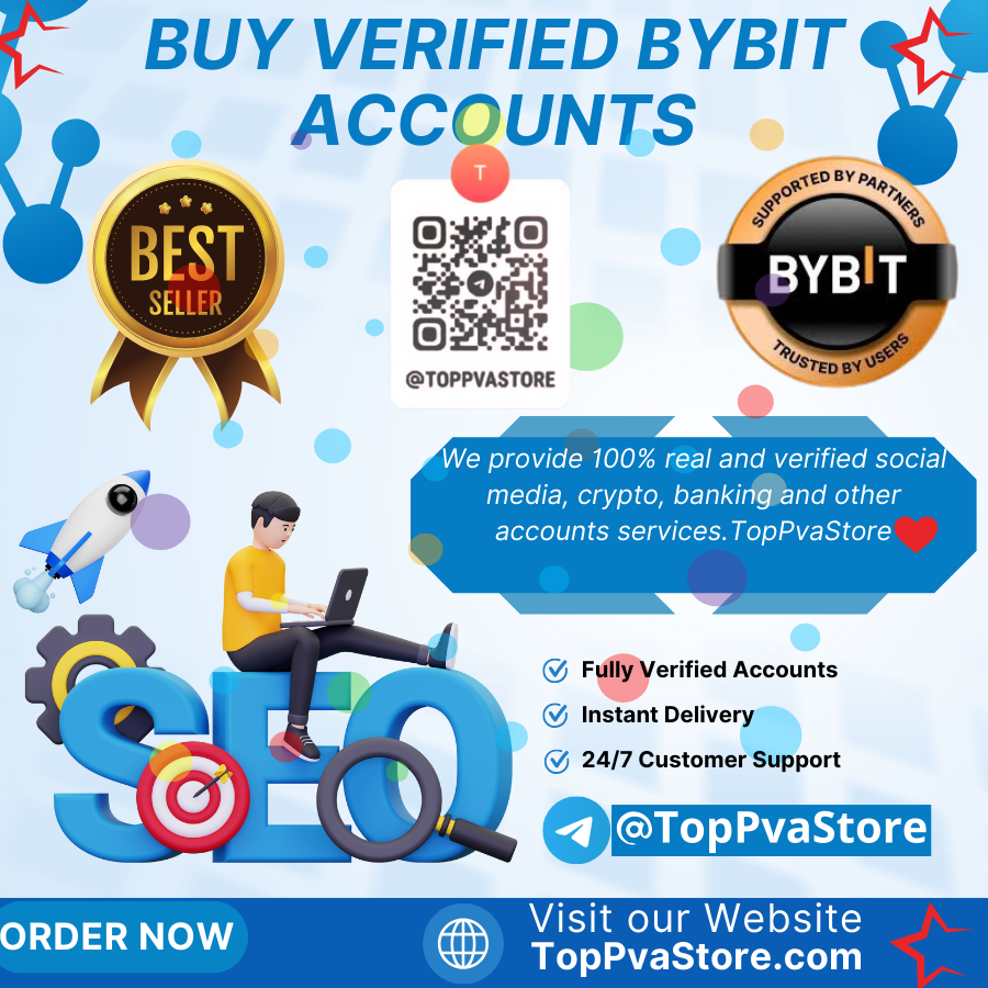 TopPvaStore1's tweet photo. Buy Verified Bybit Accounts

Email:toppvastore@gmail.com
WhatsApp:+1 (346) 204-9095
Telegram: @TopPvaStore
https://t.co/ia7NleN1Jt
#buybybitaccount,#seo,#bybit,#socialmedia,#seoservice,#usaaccounts,#digitalmarketer https://t.co/zxZOE80K1r