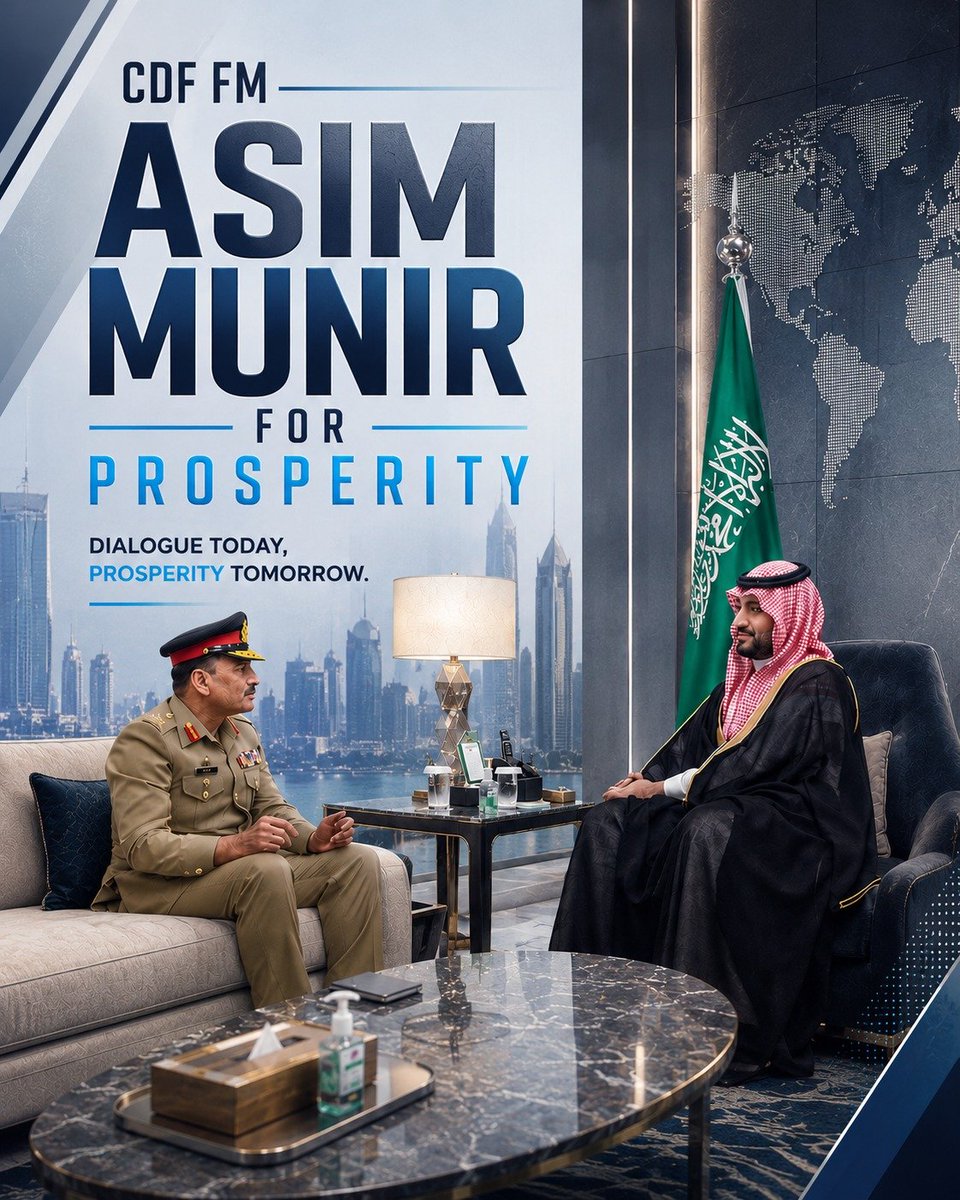 huss_nain01's tweet photo. Secure foundations support stronger economies. Peace and stability remain vital to Pakistan’s long-term prosperity. #VisionaryFieldMarshal #StabilityWithCDF #IronResolveCDF #NationTrustsCDF #DignifiedAsimMunir https://t.co/SSf3EUjZh5