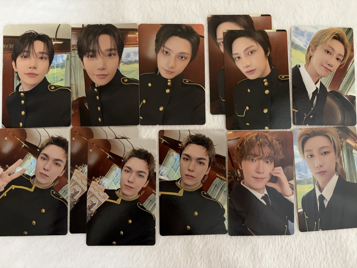 utauta_winter's tweet photo. SEVENTEEN CARAT LAND
ケレン トレカ交換
【譲】→ジョシュア･ジュン･ディエイト
ミンギュ･スングァン･バーノン･ディノ
【求】→ドギョム(🌻マーク)

セルカ同士または
セルカ以外n枚↔🍕セルカ1枚でも⭕️

郵送希望📮
#SEVENTEENトレカ交換
#セブチトレカ交換 https://t.co/M2b8PkCXo7