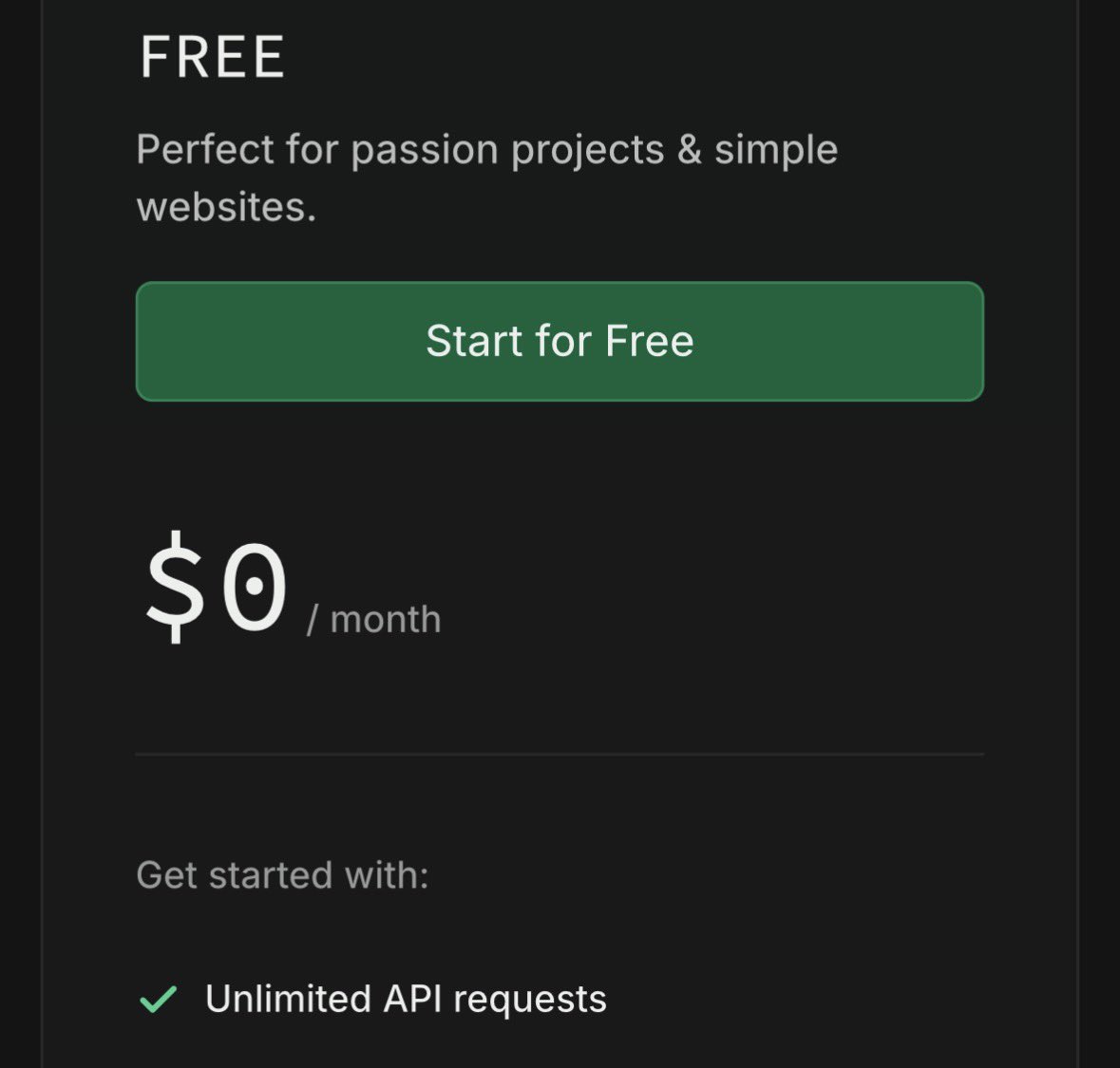 SamuelRome97104's tweet photo. Supabase gives you unlimited API requests on the free plan.

Hard to beat that. 🟢 https://t.co/69oGDFKD3Z