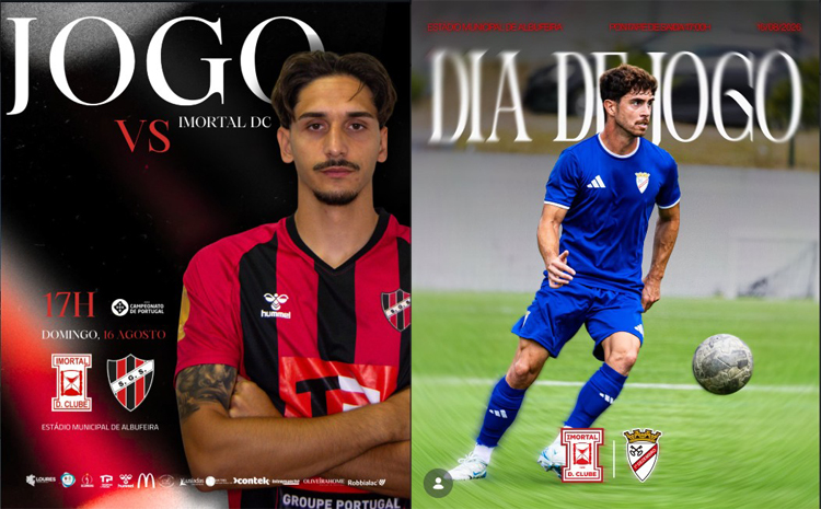 kevinaraujof's tweet photo. Bizarre scenes in Portugal's fourth tier (Campeonato de Portugal).

One day before the start of the competition, the Portuguese Football Federation (FPF) finally confirmed that SG Sacavenense would replace 1º Dezembro (due to non-payment of wages) and therefore face Imortal DC.

However, one day later (and 24 hours before match-day), the decision was reversed (with intervention from the Central Administrative Court of the South).

Imortal would thrash 1º Dezembro by five goals despite preparing for two different opponents.

📸 @PortuGoal1 (where @noobzcorp wrote an in-depth article regarding the situation - definitely worth reading! - https://t.co/Pa2sX05jls)