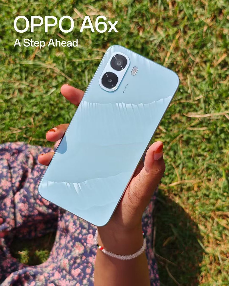 OPPOTanzania_'s tweet photo. Ukiwa na OPPO A6x, unaendelea na siku yako bila kuacha mambo muhimu kwa sababu ya battery ya 6000mAh inakupa nguvu ya kutosha.
#AStepAhead #OPPOTanzania https://t.co/UMzF57ep72