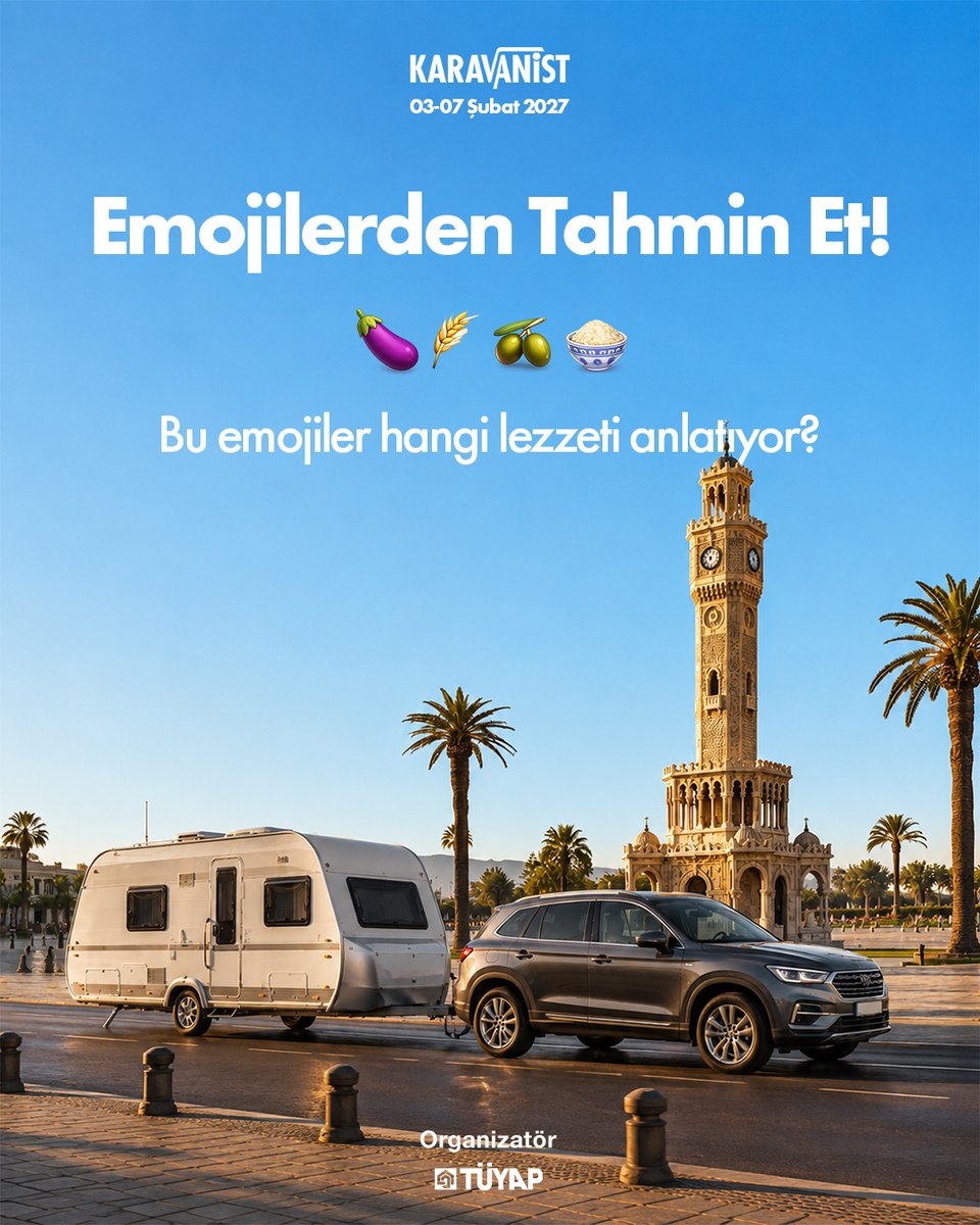 karavanistfuari's tweet photo. Türkiye’nin dört bir yanı keşfedilmeyi bekleyen rotalar kadar birbirinden özel lezzetlerle de dolu. 

Bu emojilerin anlattığı yöresel lezzeti tahmin edebilir misin? Cevabını yorumlarda paylaş, bakalım doğru bilenler kimler olacak!

- https://t.co/OHj4MkvWEx