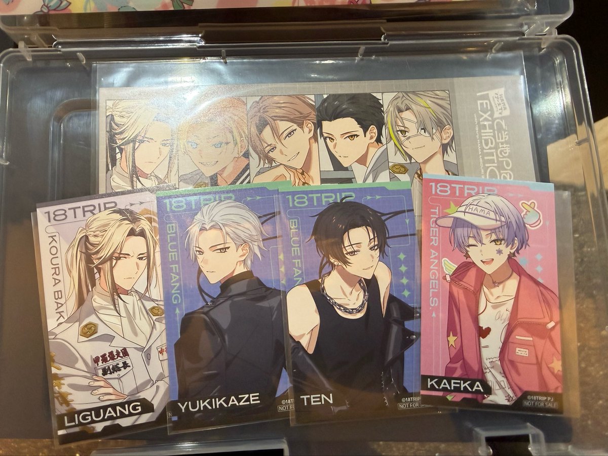 mmmassuu3's tweet photo. 【交換】エイトリ18TRIP ハマメグリ HAMAMEGURI 展示会 

入場特典
譲)甲羅爆走団
求)書き下ろしorノーブル フェニックス

購入特典
譲)可不可、雪風、添、礼光
求) 潜、夜鷹

ただいま有楽町におります。
現地交換希望です。
お気軽にお声掛けください😊 https://t.co/m24wwXGwCe