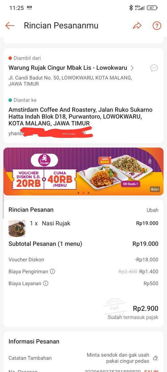 portotiype's tweet photo. Makan 3rb doang https://t.co/miS77dHJUc