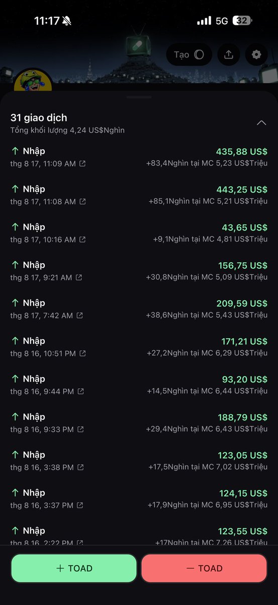NH97Capital's tweet photo. The more I look at solana:A13oRB9FFaiUjfi6LdCg6p9ka1u8SfGkUFs4SKvPpump , the crazier this setup starts to look.

@slingoorio × @mdudas × TOAD — to me, this is a much more interesting setup than what we saw with $AMSEM, and it even reminds me of how memes like BONK created massive narratives in the previous cycle.

The difference this time?

@Pumpfun + community + influential people are all converging around the story.

If TOAD actually becomes the flagship meme of this ecosystem, I don’t think the story necessarily ends at tens or even hundreds of millions.

Maybe this becomes the strongest frog in meme history — even bigger than Pepe. 🐸😂

And crypto is crazy for one reason:

Maybe one beautiful day @elonmusk discovers TOAD and realizes…
“Wait… this is the cute animal I’ve been looking for.” 😂

Then it’s over.

TOAD → Moon → Mars. 🚀🐸

I’m not saying this is guaranteed.

I’m saying that when the narrative catches fire, meme coins can go far beyond what anyone expects.

Let the frog cook. 🐸🔥

P.s:  Finally finished DCA-ing, damn it. This damn frog better send it to $1B now! 🐸🚀😂