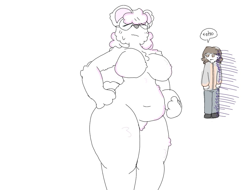 SHEPYbear's tweet photo. I love to draw chubby women https://t.co/UVbKltSWQc