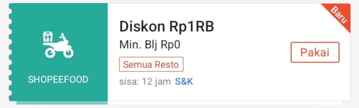 Chaaall_'s tweet photo. wts voucher shopeefood 4k dapet 2 voucher, avail cek harga dulu dan rekber https://t.co/ArErYTvanS