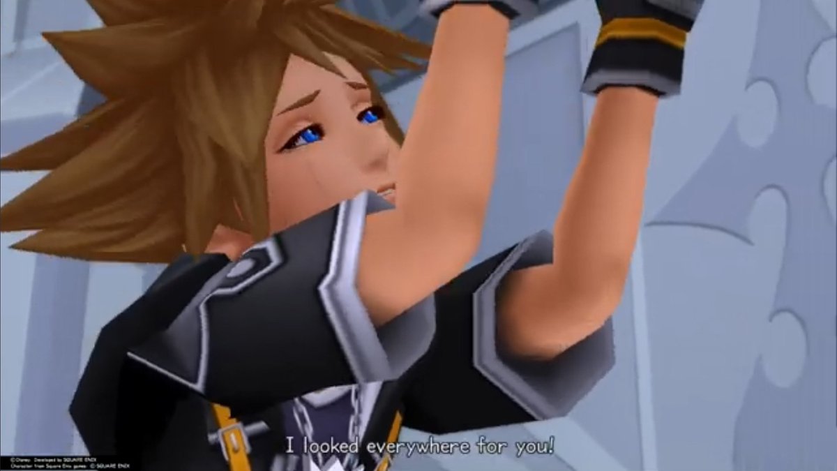 ilydarth's tweet photo. and when kh4 has a reverse kh2 soriku reunion moment i will never stop talking about it mark my words https://t.co/ArM4jS3pQA