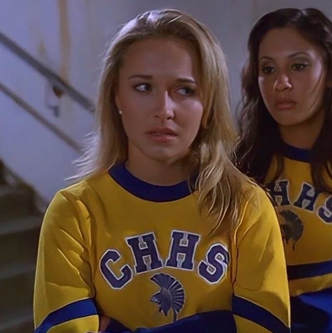 Jesnypenny's tweet photo. The girls today could not compete with Hayden Panettiere’s face card https://t.co/SVdbQgJ00A