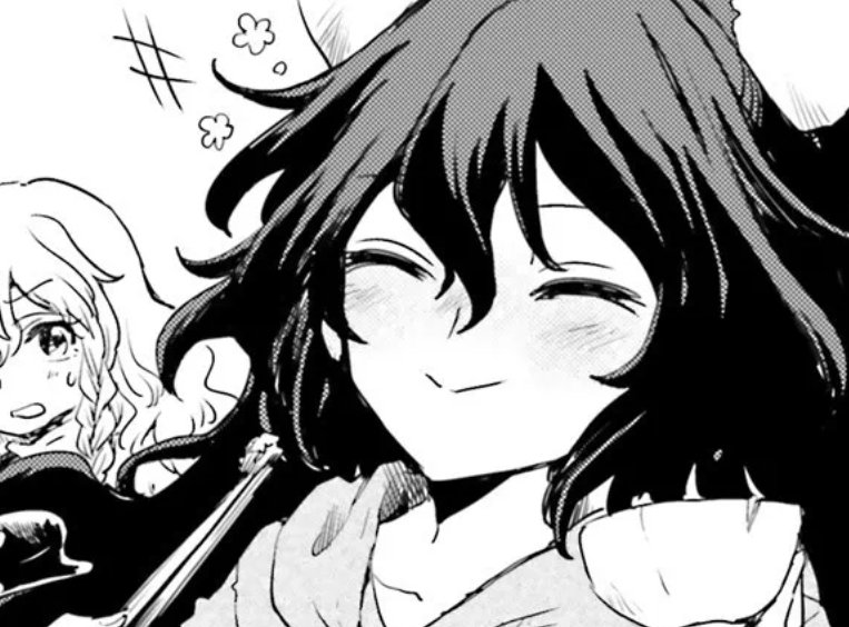 ThePoorGoddess's tweet photo. @TheSkyGirl_ @Cirnolover9999 "Ah... A peach! I think I heard about it..."

*Shion valiantly nibbles at the outer shell of the pineapple*

"Ah... Mmm... Wow! It's really good! https://t.co/uNhF3fC0aK