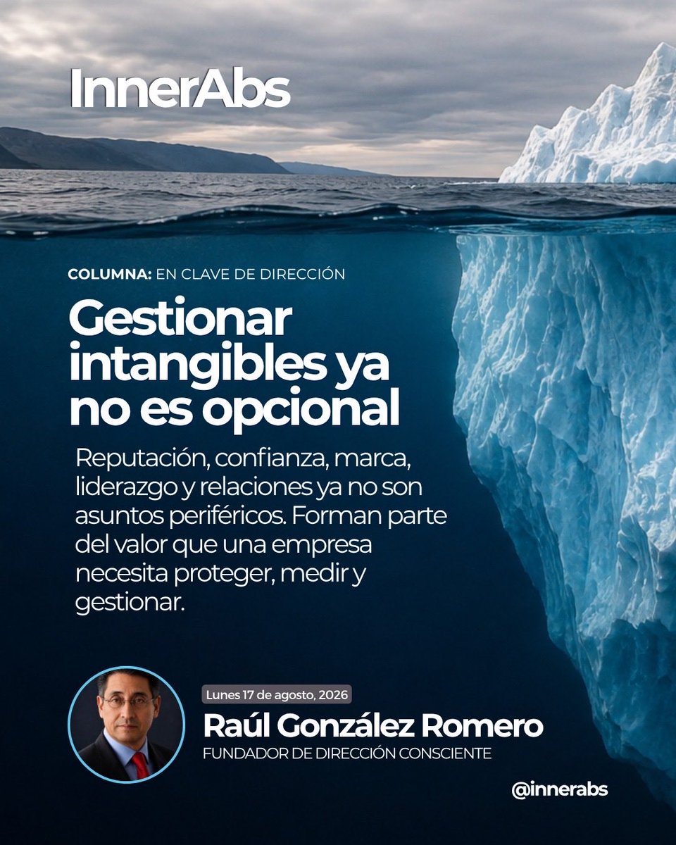 rgprofesional's tweet photo. No todo lo que sostiene el valor de una empresa aparece en el balance.

Reputación, confianza, marca, liderazgo y relaciones también generan -o destruyen- valor.

Esta semana, en #EnClaveDeDirección

🔗 https://t.co/t5ucmyMtjW

#InnerAbs #Reputación https://t.co/YdraFazd3P