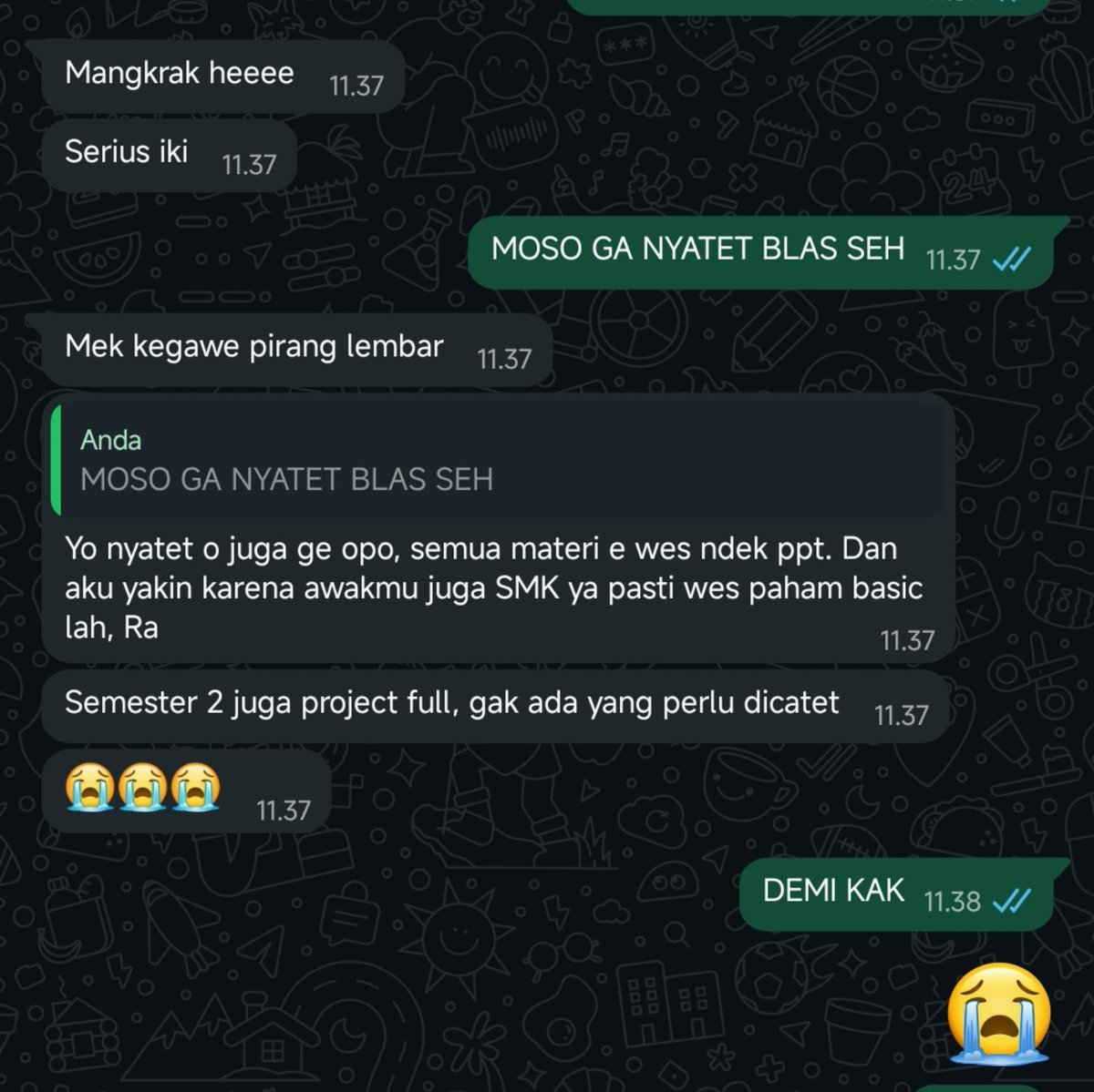 bebibebiyy's tweet photo. kak..... jujur ak sampe dah beli isi ulang 3... mana b5 lagi, guys... nanti klo ini ga aku pake kalian mau beli ga ya?? jujur masih baru polll😭😭😭

(baru inget kalo vokasi banyak praktek) 
PDHL PGN BGT JOURNALING GTU JIRR n lagi" dihantam realita

before                   after https://t.co/Ohv01gUp20