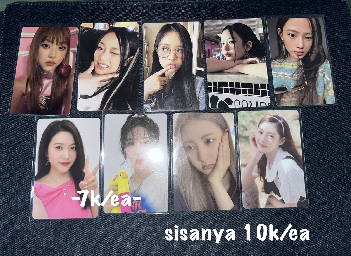 ayenjjae's tweet photo. 🛒wts pc girlgroup🛒

⭒ prefer take banyak
⭒ NOT for sensitive buyer
⭒ HARGA BU JANGAN JADI PATOKAN
⭒ ecx pack+adm shopee
⭒ splitpay

📍 malang 

𐔌💌 ͡𐦯 dm for purchace

🌀pls mention after dm

t. wtb aespa hearts2hearts h2h izna twice itzy red velvet newjeans https://t.co/VmQXgDF2G7