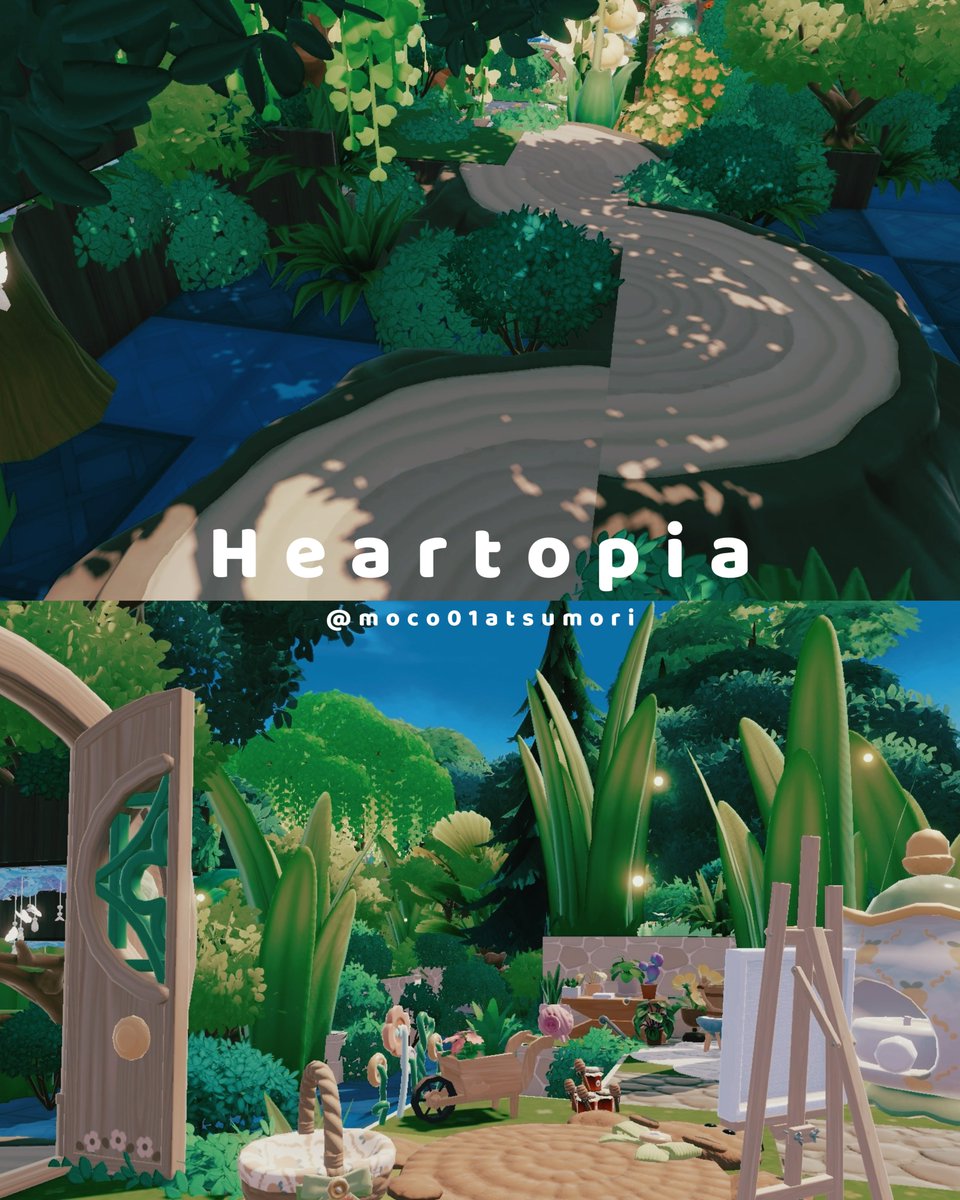 moco01atsumori's tweet photo. 内装とかも出来てきた🌳🌳🌳
#ﾊｰﾄﾋﾟｱｽﾛｰﾗｲﾌ #ﾊｰﾄﾋﾟｱ #heartopia https://t.co/6tTI1NDZi4
