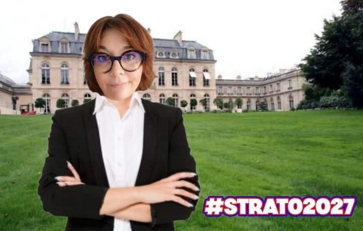 Stephpasnie's tweet photo. Moi, Présidente, je supprimerais les trains en retard.
#Strato2027 https://t.co/1FMC8LO0qd