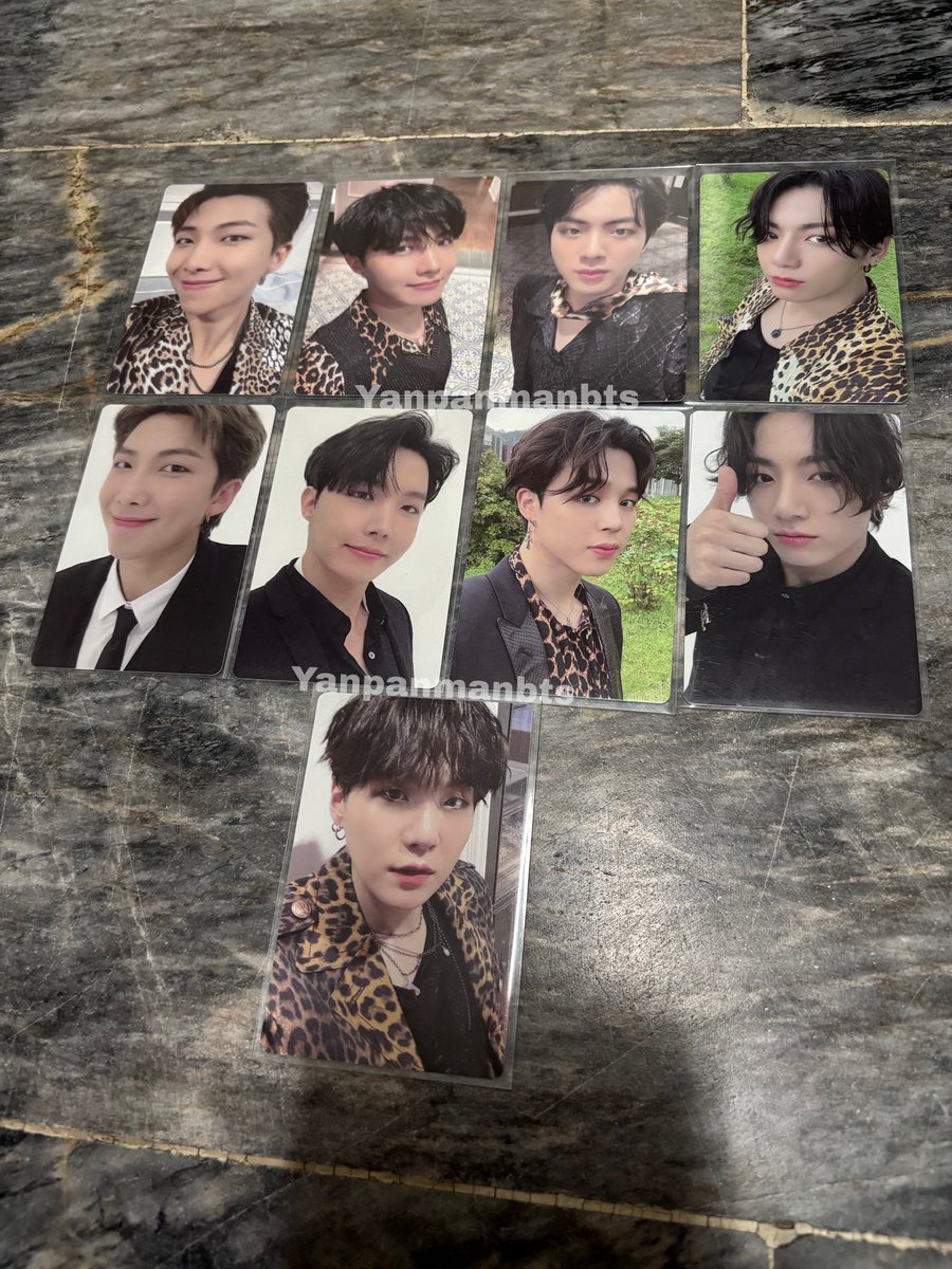Yanpanmanbts's tweet photo. WTS LFB BTS MEMO20 DVD BR DIGICODE DC SET LEOPARD JUNGKOOK SET

•1K SOLD AS SET
•PAYO/NRDP: 50%; RB: Aug. 24 (Prio PAYO)
•❌ sensitive &amp; ❌ rush shipping
•pc conditions will be sent as per buyers request

🏷️kim namjoon seokjin yoongi suga hoseok jhope jimin jk https://t.co/VNj0rQ5T5x