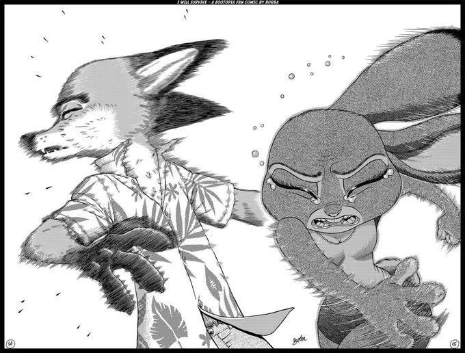 c_IsTooSlow4Us's tweet photo. @BurstangelIn @kel_roth Zootopia 3 confirmed to be a prequel to I Will Survive. https://t.co/AiKpEhEqHm