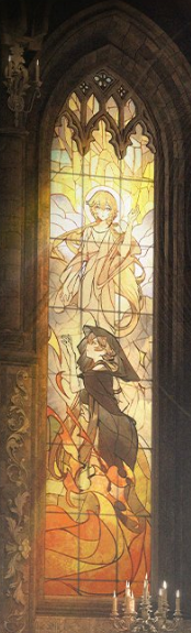ErmaHummus's tweet photo. The stained glass for all the dolls involved in this update goes hard https://t.co/9fEo0suvnv