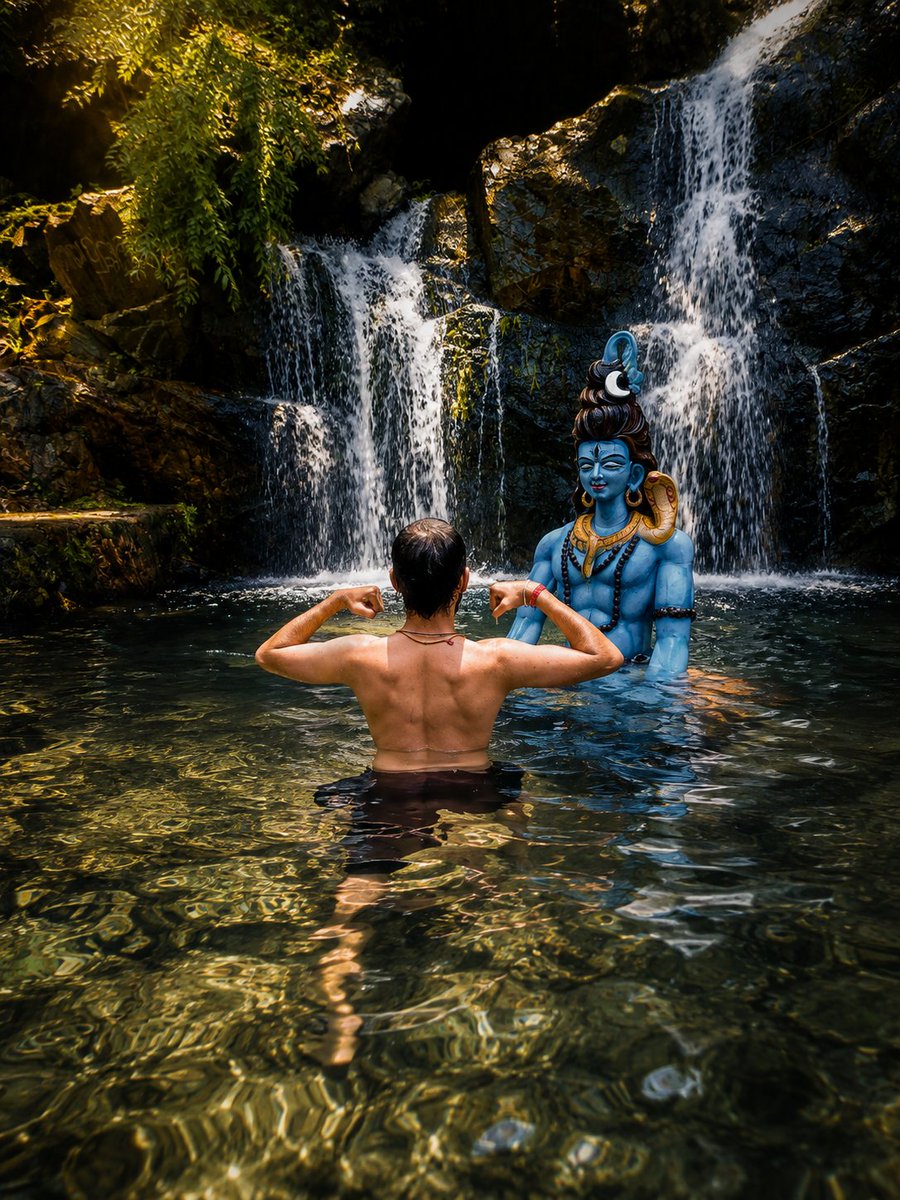 ShibashishN's tweet photo. Unexplored Odisha. 🌿🔱
Where the waterfalls flow, and the soul finds Mahadev. 🕉️

#UnexploredOdisha #Jatadhari #Jajpur #OdishaDiaries #Mahadev #HarHarMahadev #OdishaTourism #HiddenOdisha #Waterfall #NatureAndSpirituality https://t.co/xQYc3koLQ8