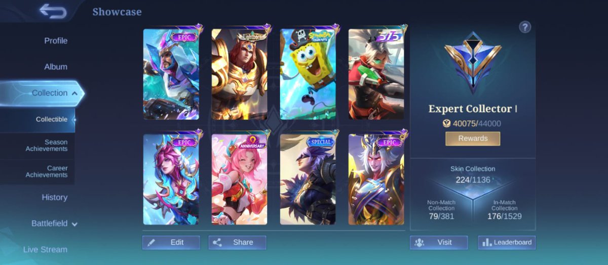 Beadsie223849's tweet photo. Jual Akun ML 

Price 💵: Rp 114.000 
Rank ⭐: Immo 103
Emblem: Full
Coin🪙: 655.252

yang mau tanya2 spesifikasi/ beli boleh chat wa di bio aku yaa!
#zonauang #zonajajan #mobilelegend #immo #bealanja https://t.co/HqIp3XC3F7