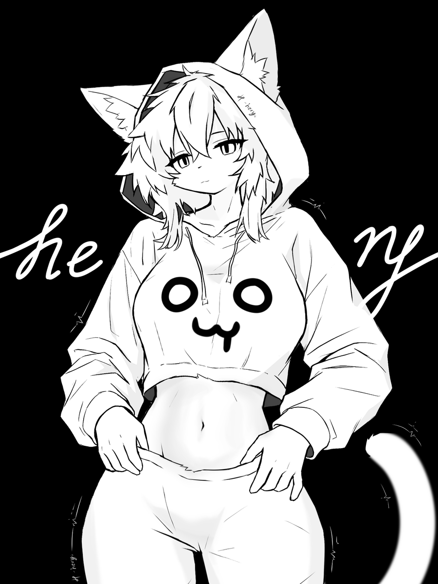 Hery2dll's tweet photo. Cat in hoodie ✨ https://t.co/pb3mnrKzHZ