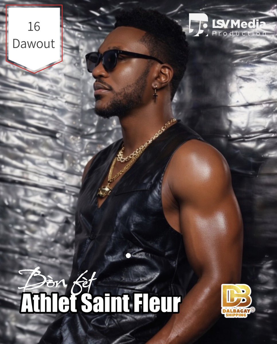 LuckNews88's tweet photo. 🎉Bòn fèt | Athlet Saint Fleur - @FlavGabel01, 🎶Chantè gwoup #Gabel🍾🥂 https://t.co/2BcnQ6KIWQ