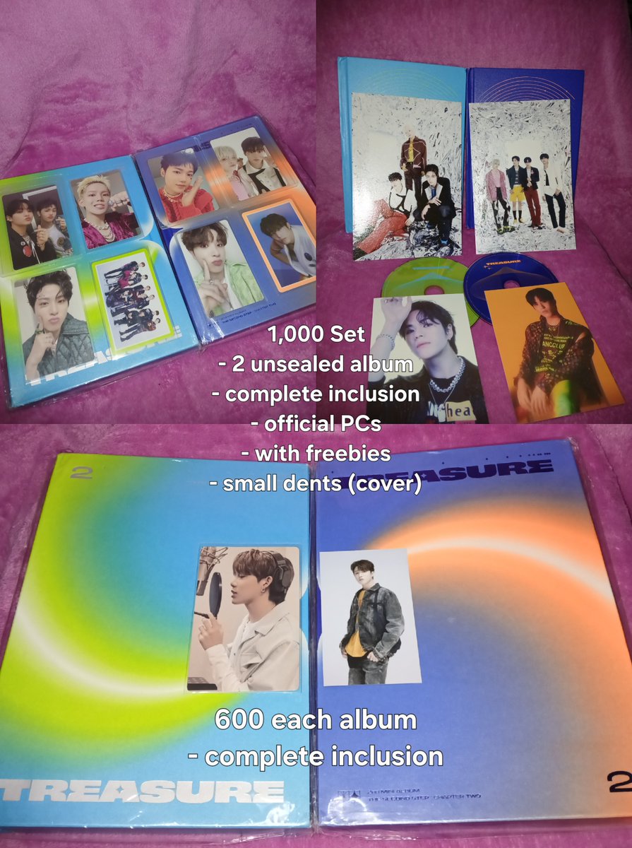 sunghoon_shn's tweet photo. WTS LFB

Unsealed albums with official photocards
- Enhypen
- Treasure

1,600 take all with freebies!

- onhand
- ❌sensi
- check each photo for more details
- strictly PAYO
- mop: gcash
- mod: j&amp;t, lalamove
- buyer must shoulder sf 😊
- loc: bacoor, cavite

Rfs: Need funds. https://t.co/UrpbI7tgYH