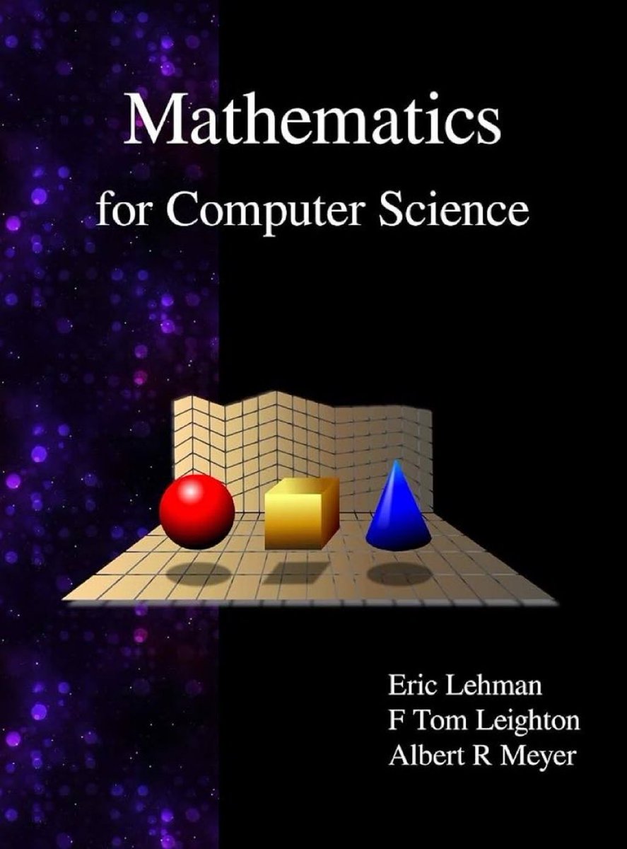 KirkDBorne's tweet photo. Free Mathematics PDF —  MIT guide to the mathematical foundations of computer science: https://t.co/XCLY3DAs9w [1048 pages] https://t.co/Rv0MR4Nz7Q