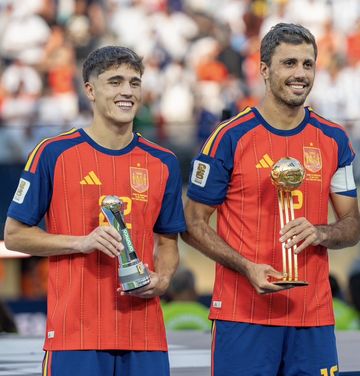NealGardner_'s tweet photo. FC Barcelona now have: 

The player of the tournament at the World Cup ✅

The young player of the tournament at the World Cup ✅

Football heritage, mate. https://t.co/fRSGqfP47G