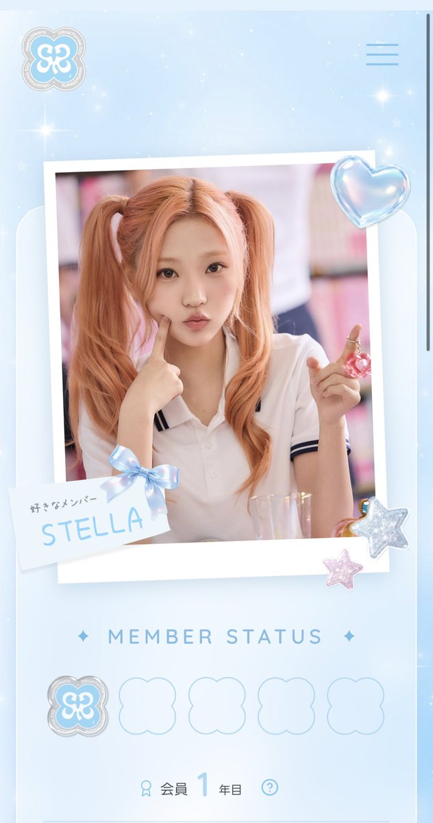 kt11sy's tweet photo. fc入会した！！！ユハさんも大好きだから2垢で入ります！！とりあえず最初はSTELLAさん！ https://t.co/S6Rjz3lcQ2