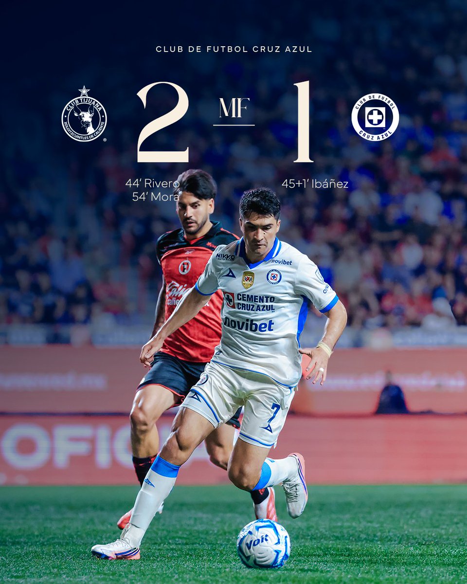 CruzAzul's tweet photo. Concluye el encuentro. https://t.co/6ZSupLyxyO