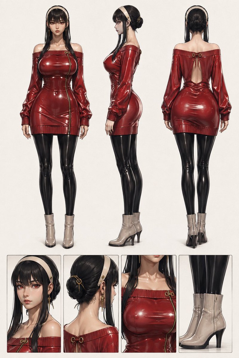 LuxeMuseArt's tweet photo. Yor Forger, Fiona Frost, Sylvia Sherwood | Spy x Family
Pick your girl.
How do you like the new style?
#AIArt #SensualAI #ElegantAI #DigitalBeauty #AIWaifu #AICouture https://t.co/ub3EBJKUvf