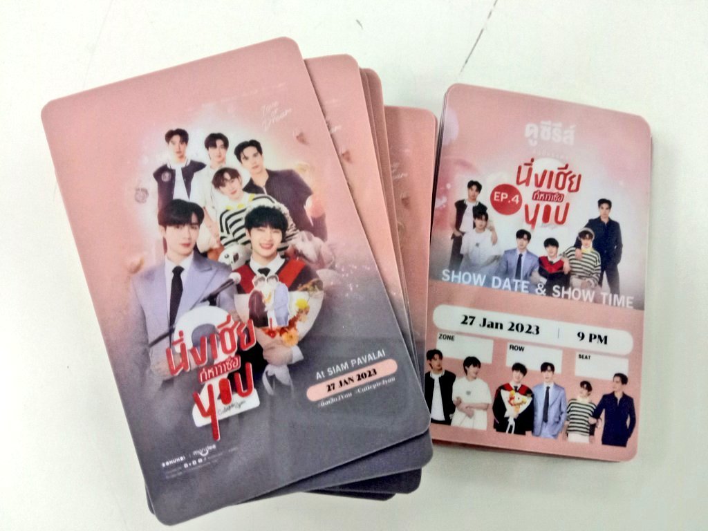 _18May_'s tweet photo. โปรโมชั่น PVC CARD 💥
บัตรคอน บัตรพนักงาน
เซท 5 ใบ เพียง 100 บาท.
รันข้อมูล คละลายได้
#รับงานเร่ง สนใจสอบถามก่อนได้นะคะ
 #บัตรแข็ง #ของขวัญปัจฉิม  #โพลารอยด์ #อัดรูป #โฟโต้การ์ด  #รับทําของแจก #โฟโต้บูท #โปสเตอร์ #ตั๋วหนัง #รับทำGiveaway https://t.co/8tFucM9iCM